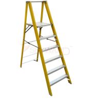Model No. F8300 Fibreglass Platform Ladder for Electrical, Commercial and Industrial Access Use, Professional Insulated Elevated Working Ladder for Maintenance, Repair and Installation Tasks 